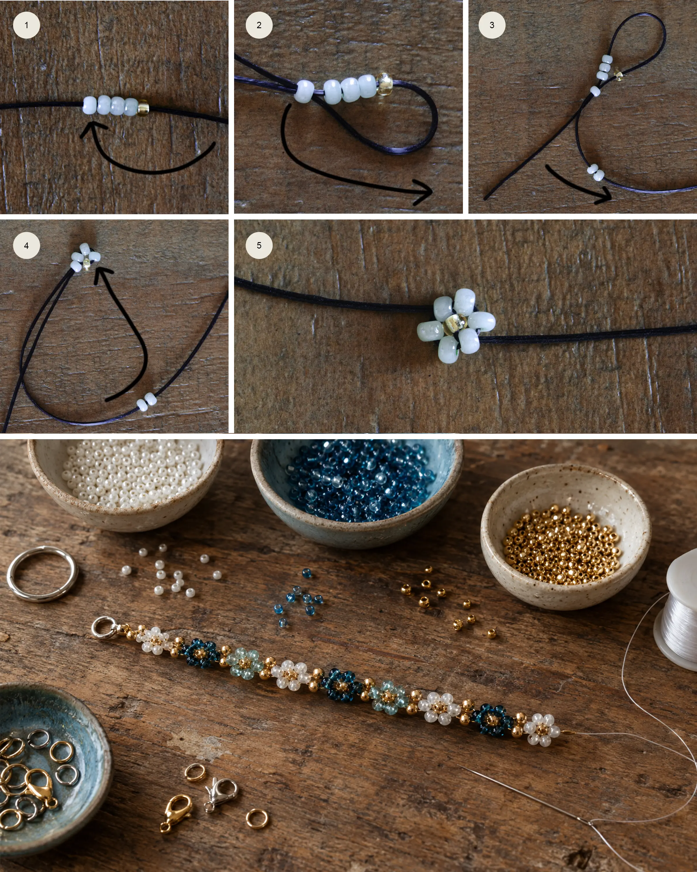 Poster: make a simple flower
